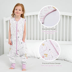 LAT LEE AND TOWN LAT 2Pack Sleep Sack double zippers for easy diaper changes.