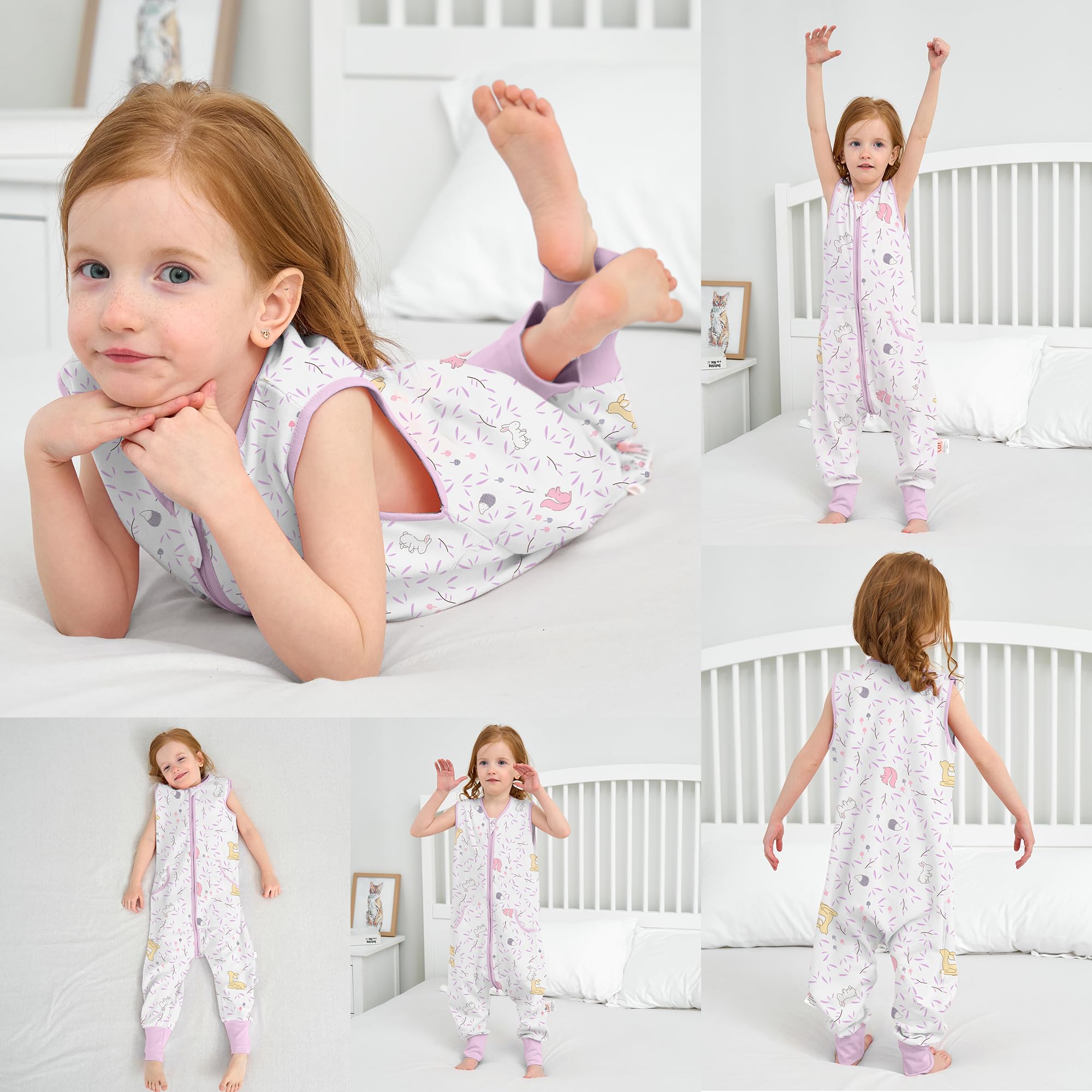 LAT LEE AND TOWN LAT 2Pack Sleep Sack offers size options for growing kids.