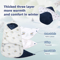 LAT LEE AND TOWN leg pouch keeps tiny feet warm.