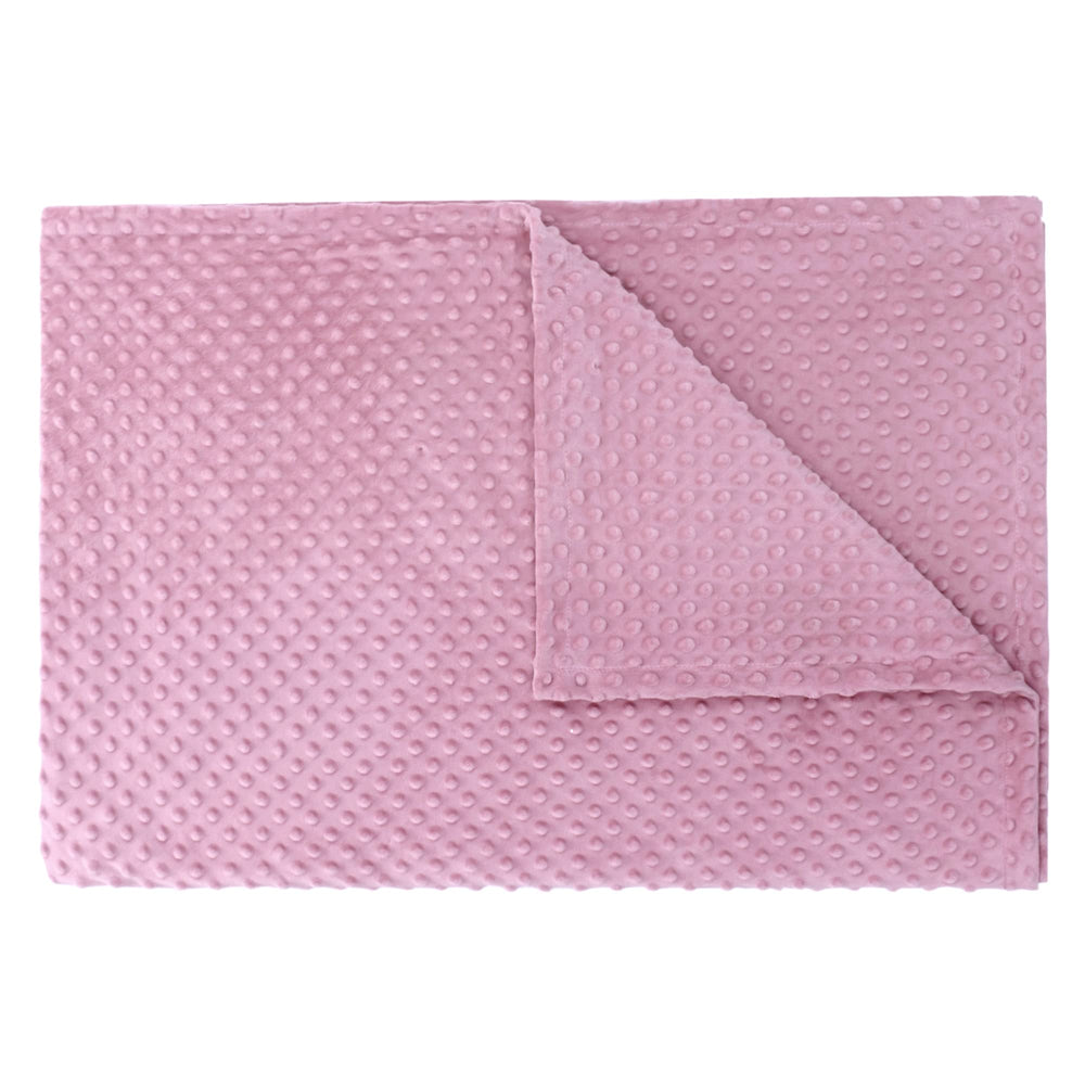 LAT LEE AND TOWN Minky Dot Blanket in 43x60 size for toddlers