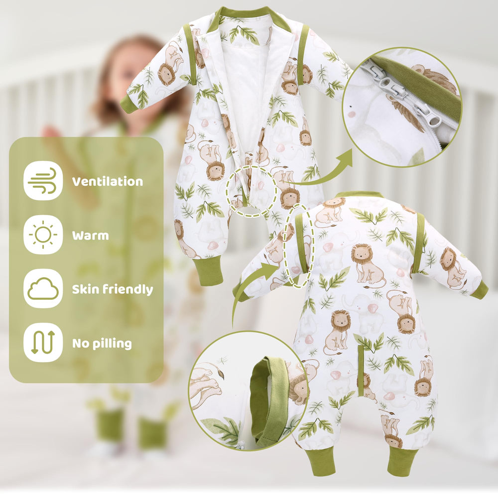 LAT LEE AND TOWN warm sleep bag 2.5 TOG keeps toddlers cozy