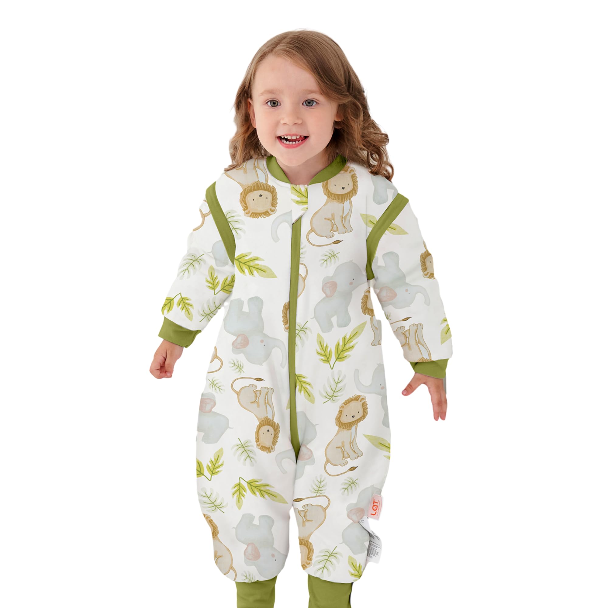 LAT LEE AND TOWN baby sleep bag with feet and extended ankle for movement