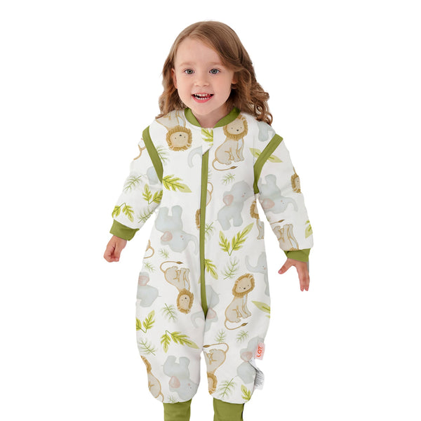 LAT LEE AND TOWN baby sleep bag with feet and extended ankle for movement