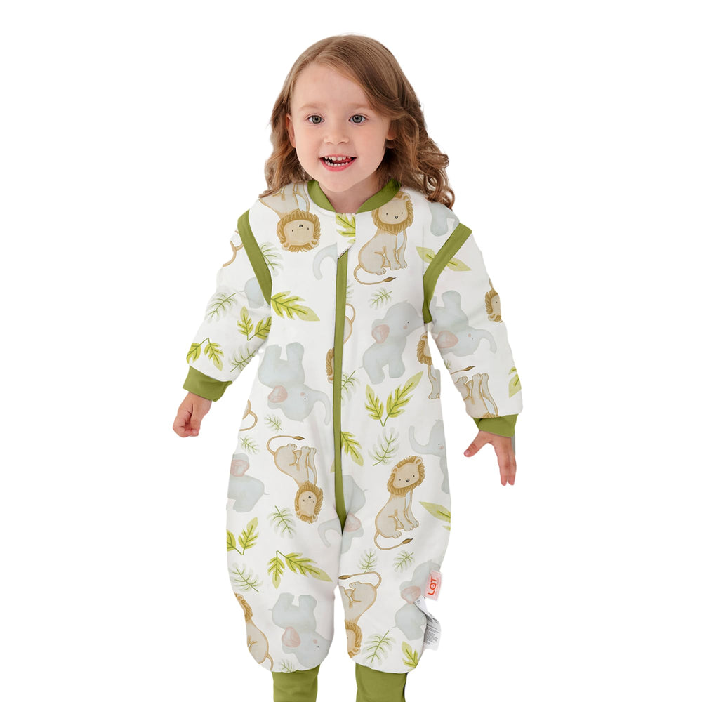 LAT LEE AND TOWN baby sleep bag with feet and extended ankle for movement
