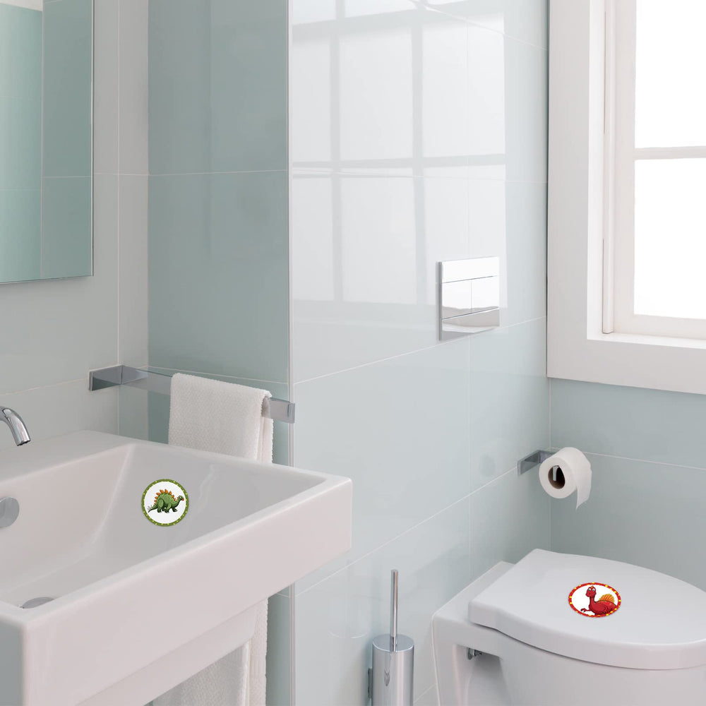 Laumoi dinosaur toilet targets safe paper design fitting most toilets for easy use