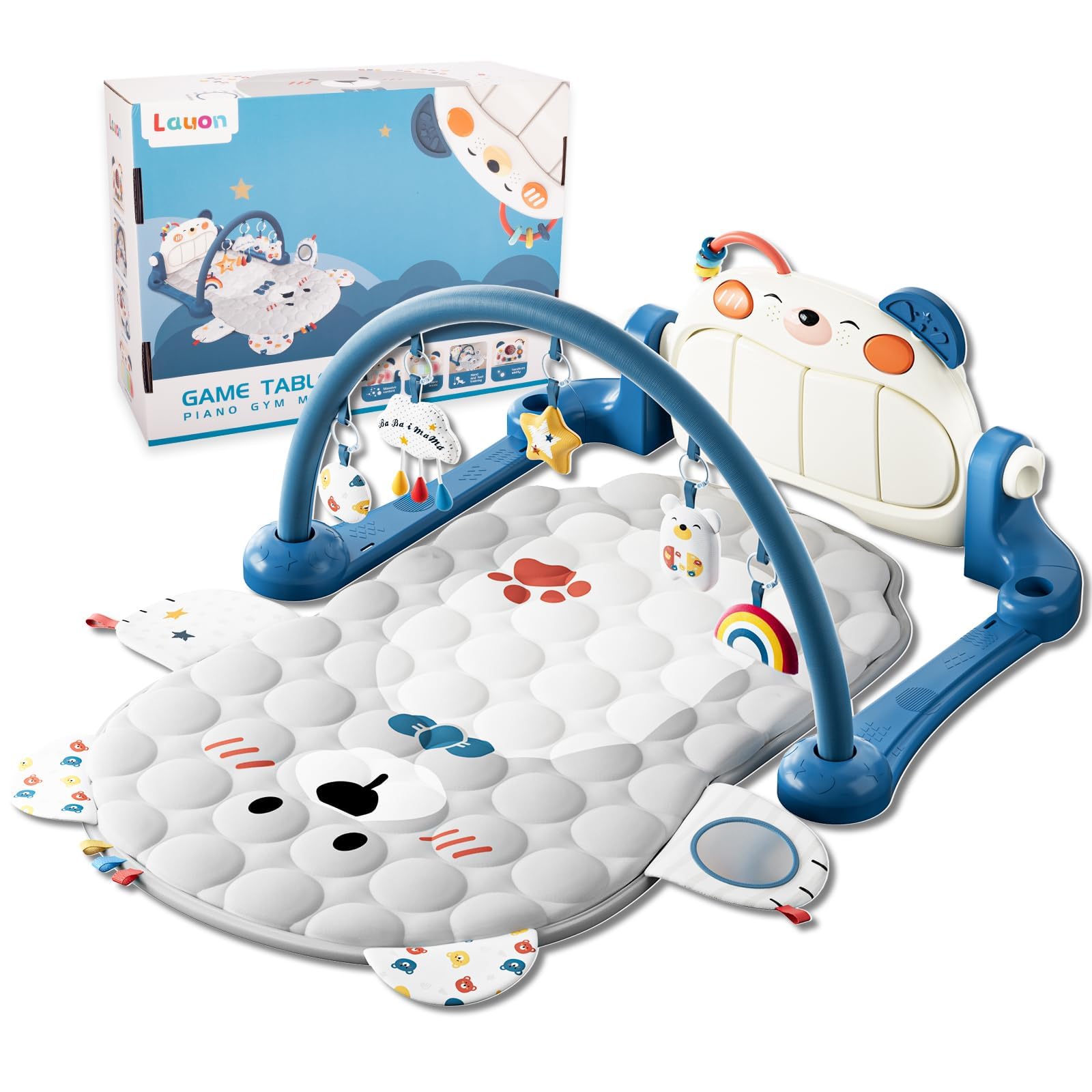Lauon Gift-ready design makes baby showers easier.