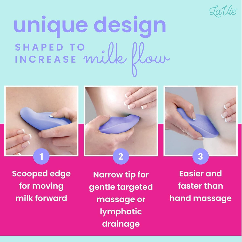 LaVie massager rechargeable battery supports use at home or on the go