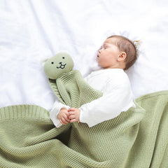 LAWKUL 40x30in lovey blanket is travel-friendly for on-the-go comfort