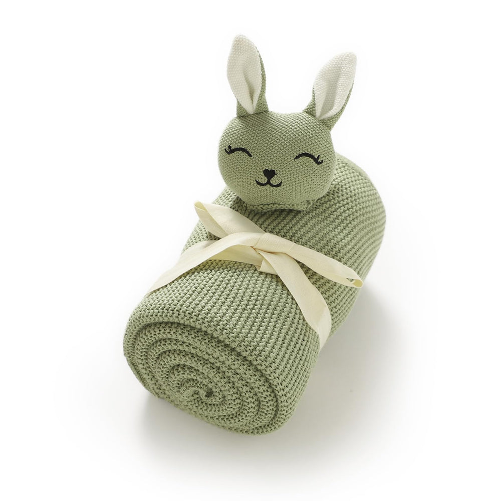 LAWKUL Bunny Lovey care-washable design resists shrinking and pilling