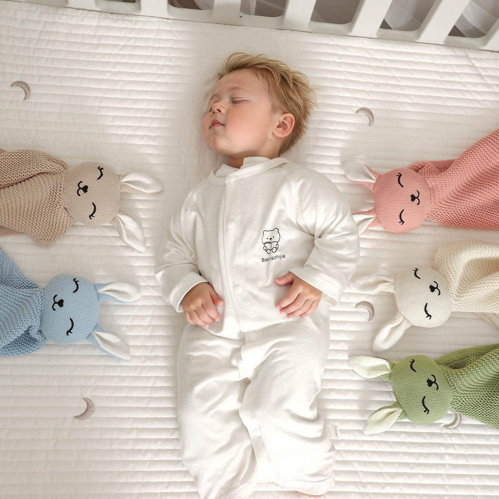 LAWKUL Bunny Lovey 40x30 inch size ideal for swaddling and cover