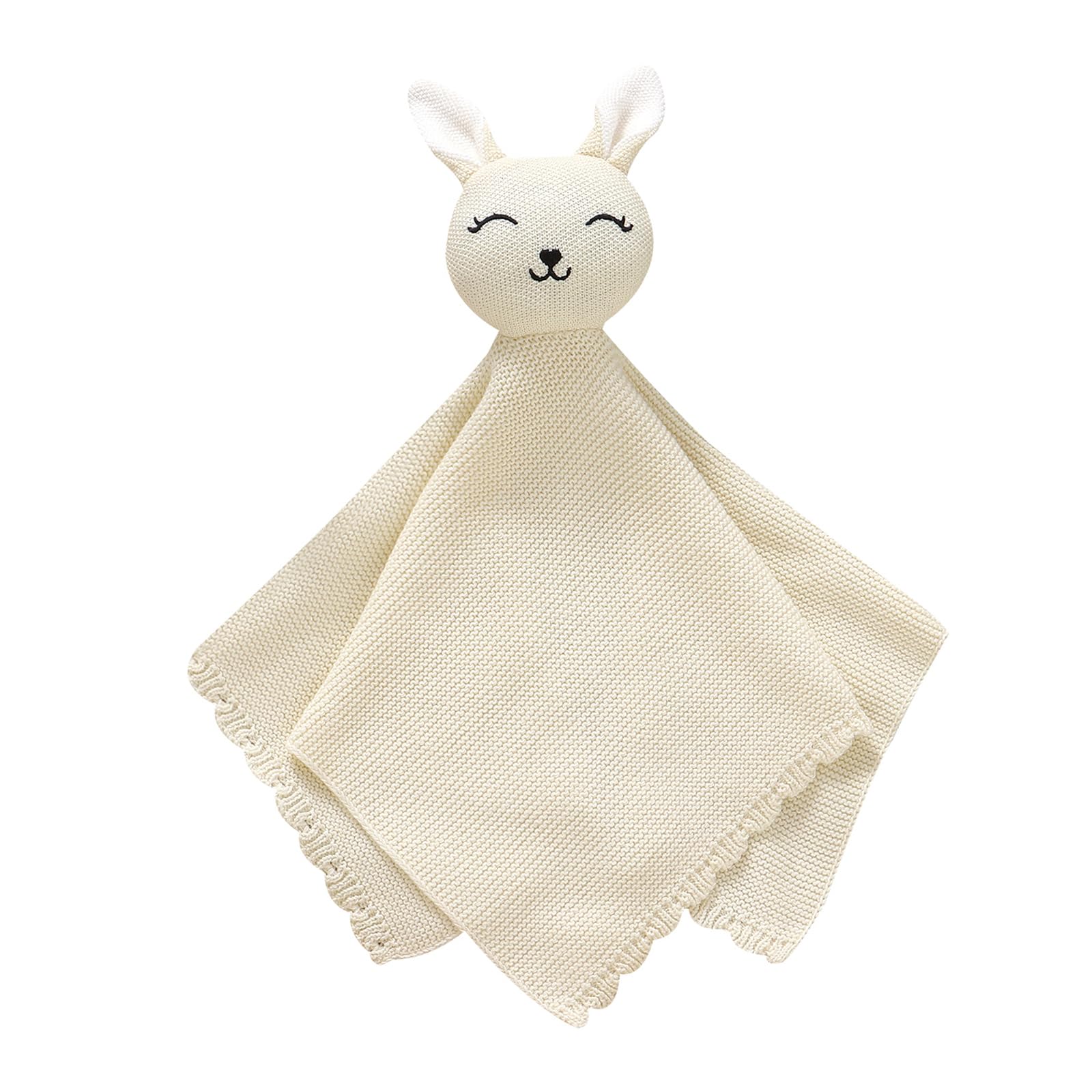 LAWKUL Bunny Lovey blanket in soft cotton ideal for newborn comfort at nap time