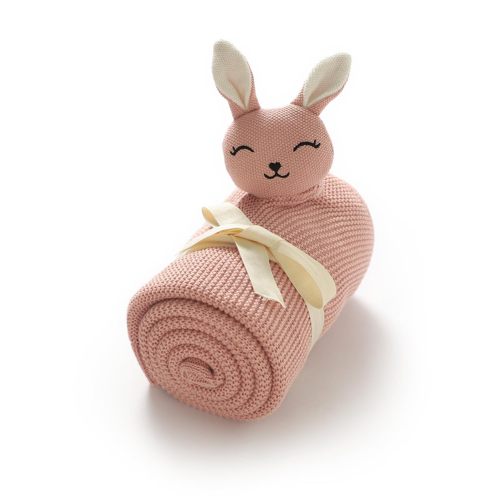 Bunny ears texture on LAWKUL Lovey designed to aid self-soothing