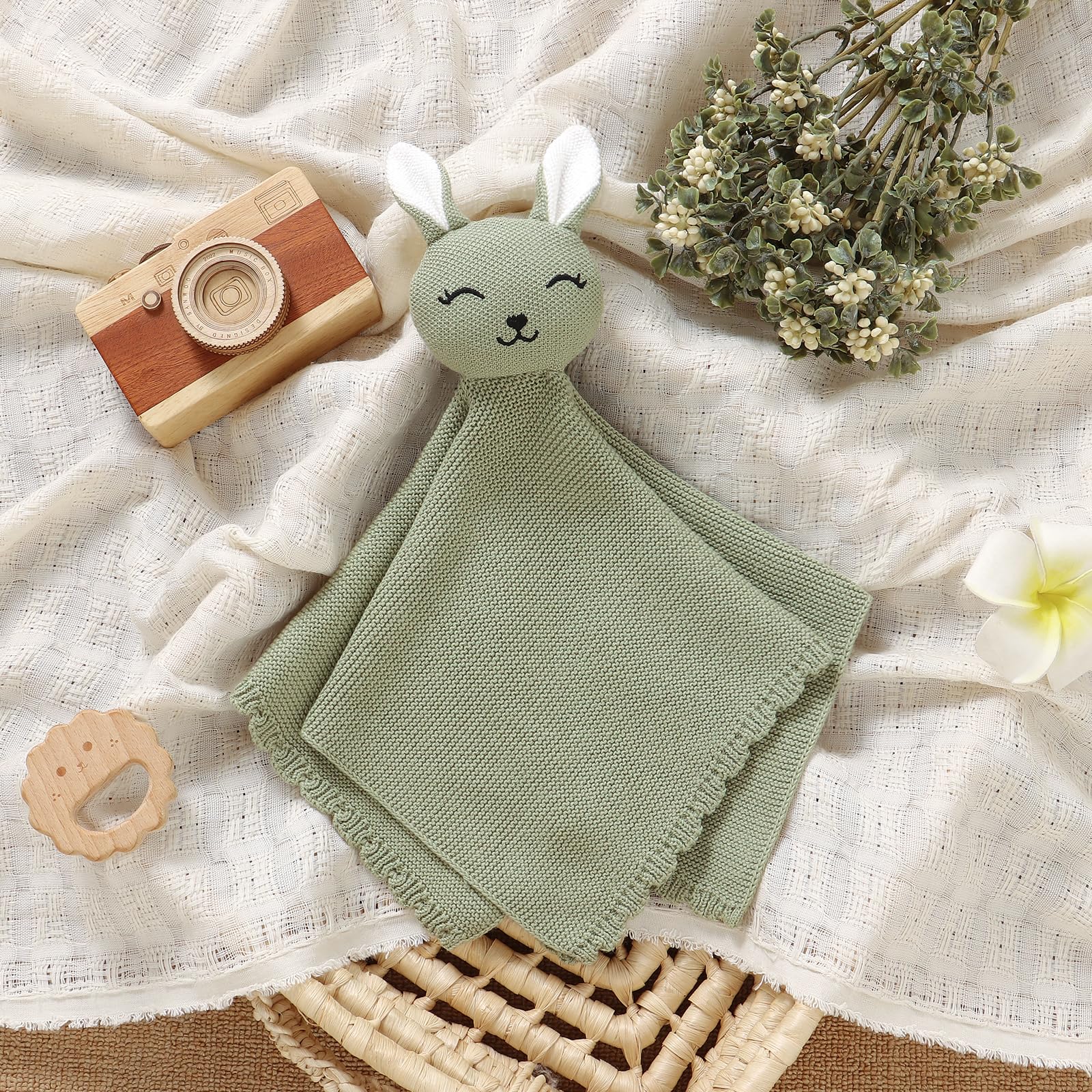 LAWKUL Bunny Lovey compact design for easy on-the-go security.