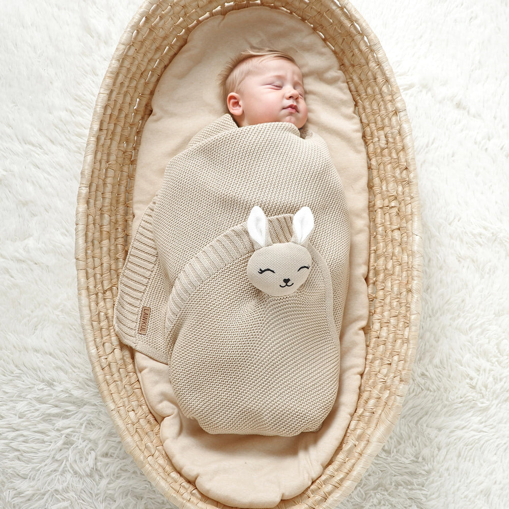 LAWKUL Bunny Lovey travel-compact design fits on-the-go.
