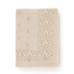 LAWKUL Cellular Blanket Baby 100x80cm; ultra-soft cotton for newborn comfort.