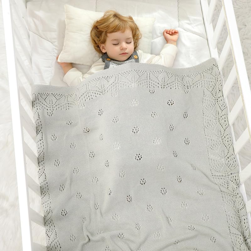 LAWKUL baby blanket suitable for nursery, pram, and crib for cozy moments.
