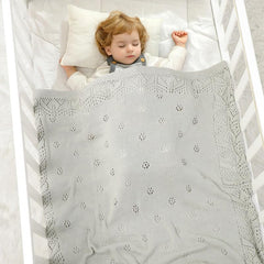 LAWKUL baby blanket suitable for nursery, pram, and crib for cozy moments.