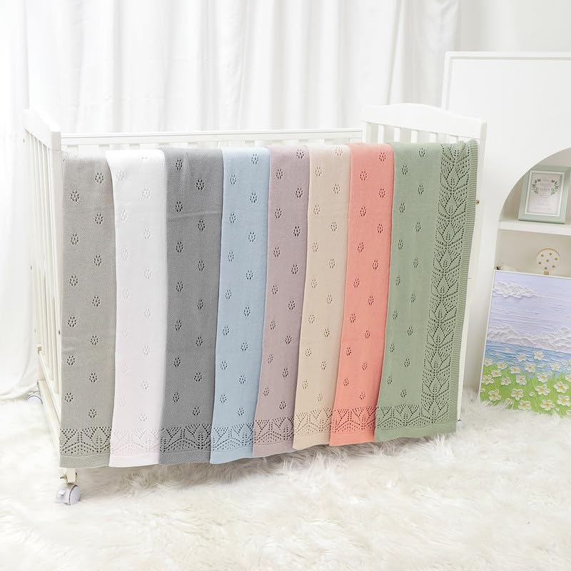 LAWKUL Easy Care Cotton Blanket; machine washable for busy families.