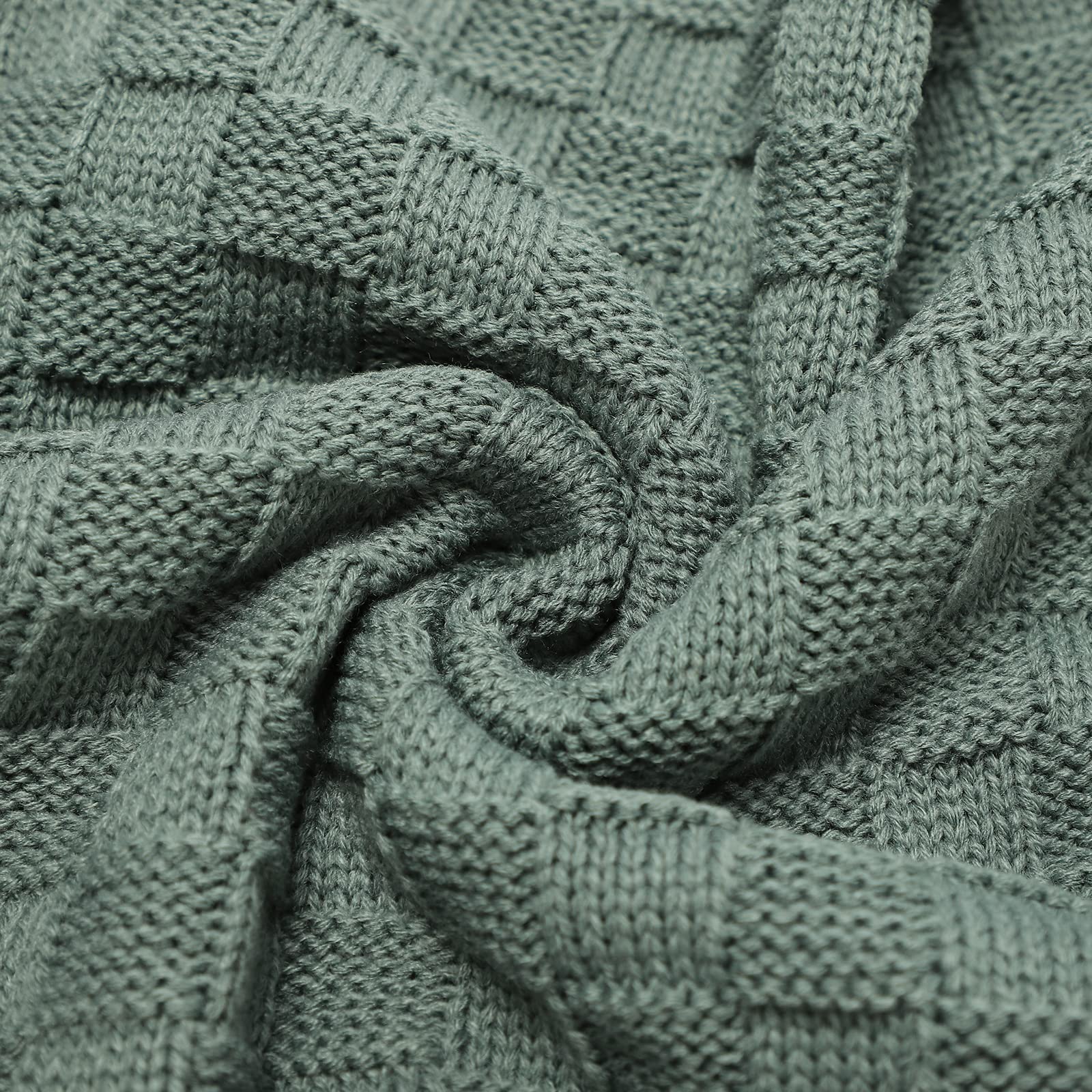 LAWKUL Green Baby Blanket color variety for matching themes