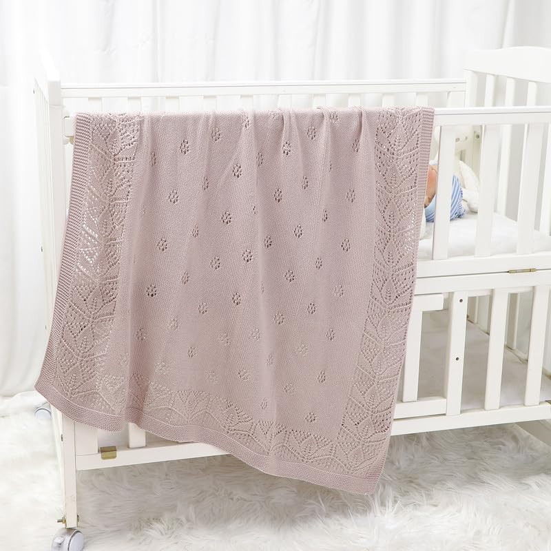 LAWKUL floral pattern enhances lavender nursery accents and ambiance.