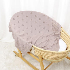 LAWKUL blanket for swaddling, crib, pram, or stroller trips.