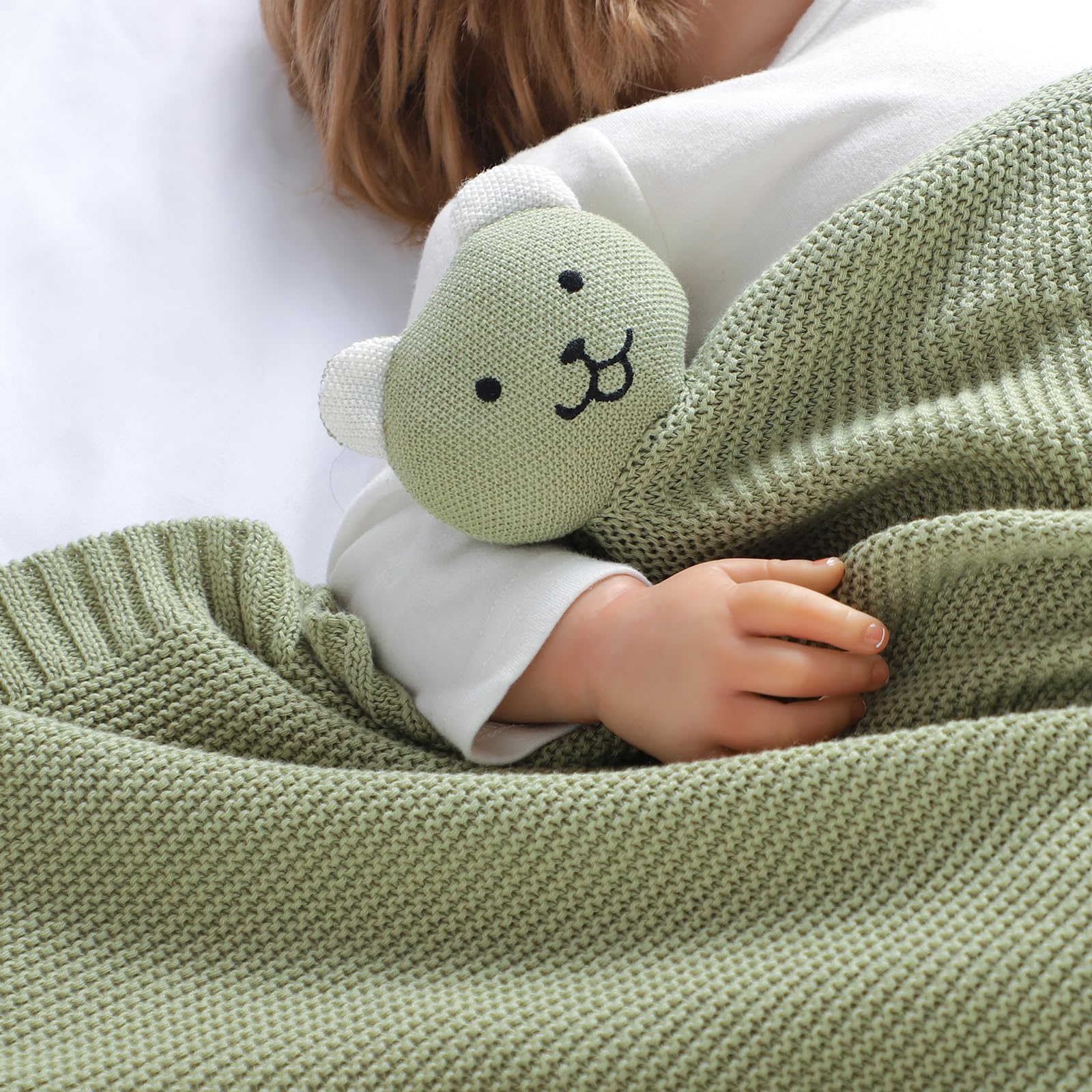 LAWKUL security blanket for baby crib aids calming and sleep routines