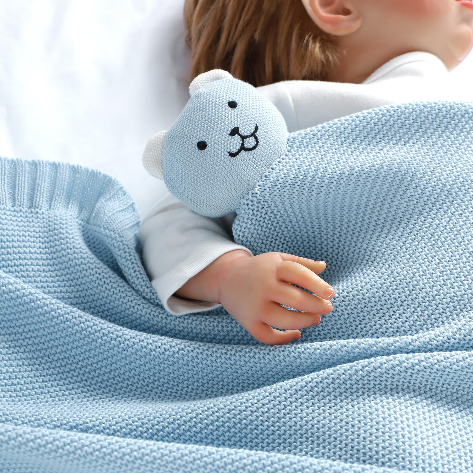 LAWKUL soft cotton texture highlights gentle baby skin