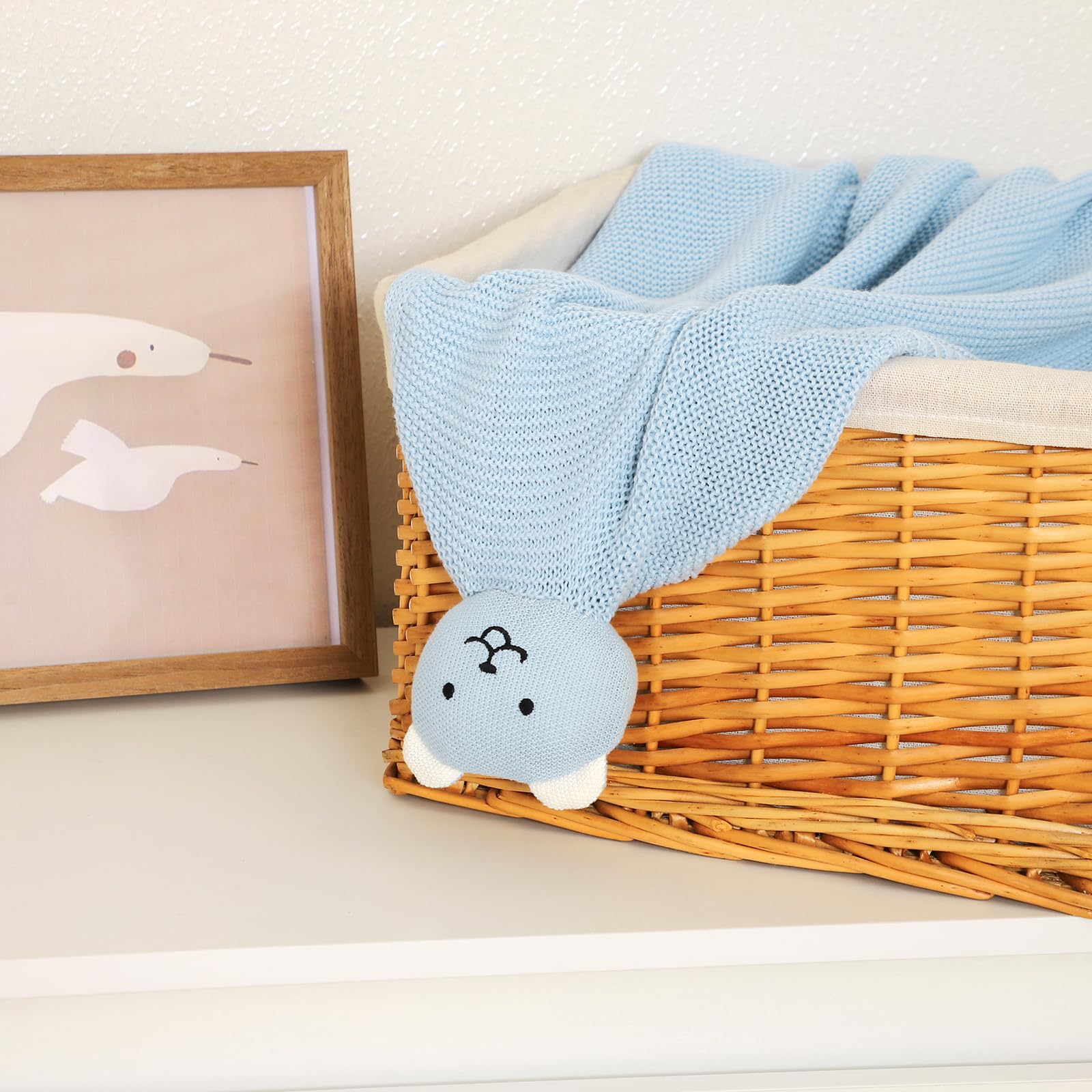 LAWKUL travel-friendly blanket folded for car or stroller