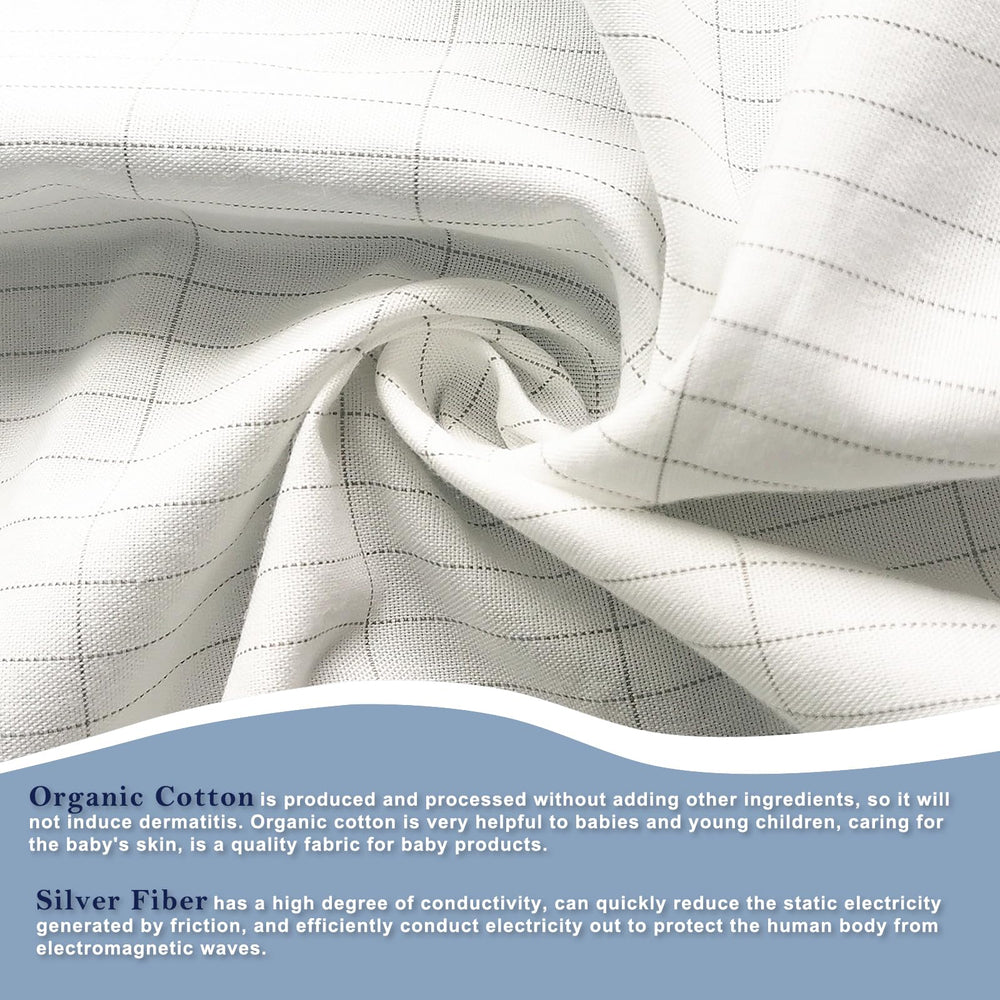 LAXVAPIU sheet featuring organic cotton for sensitive skin comfort.