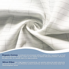 LAXVAPIU sheet featuring organic cotton for sensitive skin comfort.