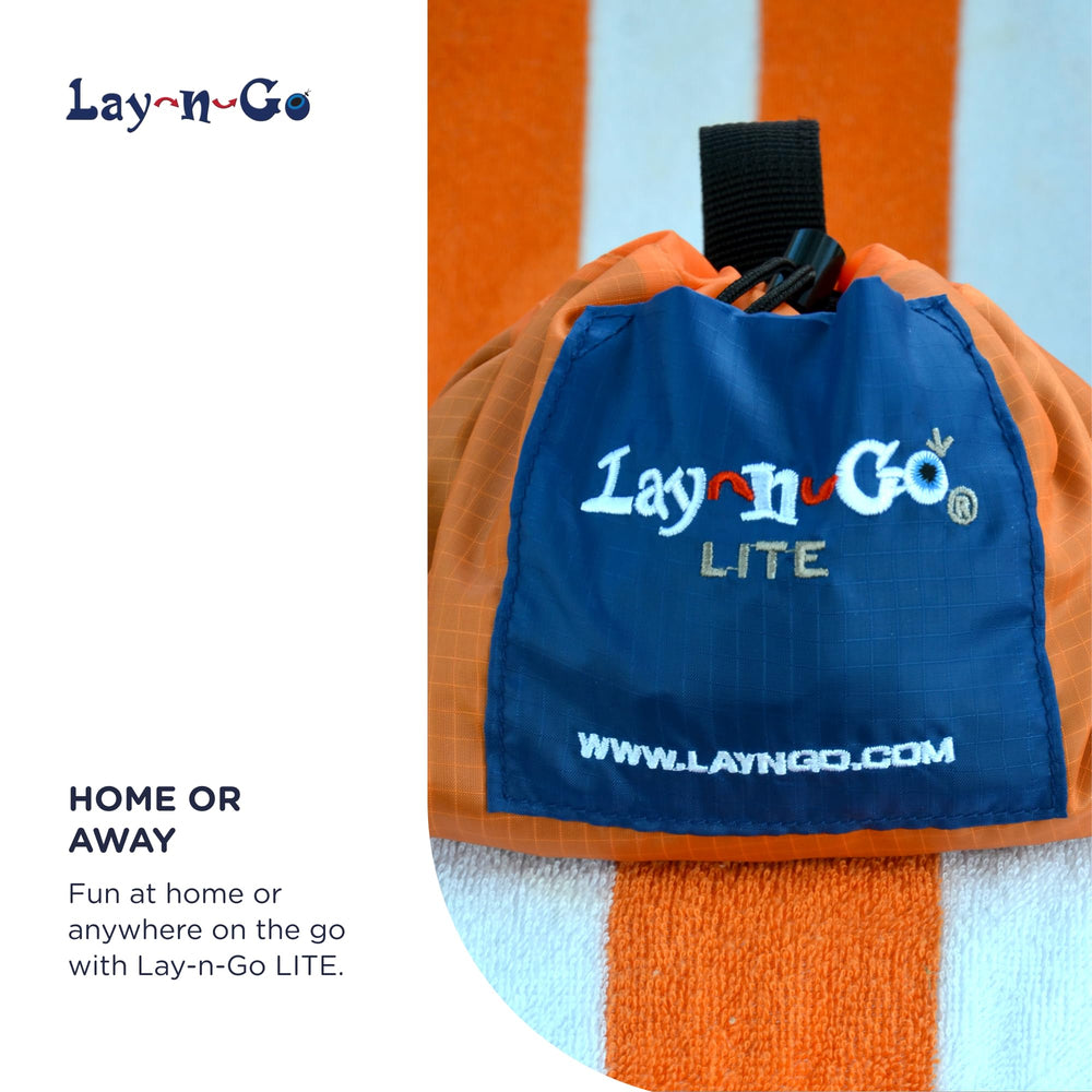 Lay-n-Go durable, machine-washable fabric for simple cleanup.