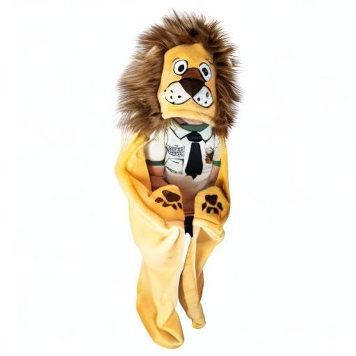 Lazy One gift-ready lion blanket for birthdays or holidays.