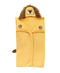 Lazy One lion tail attachment highlights whimsical detail for pretend play.