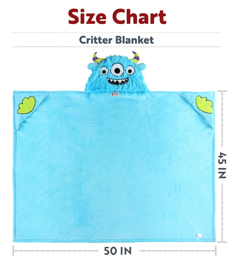 Lazy One machine-washable fleece keeps colors vibrant after many washes.