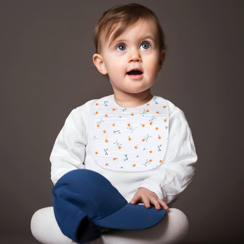LazyRhino bibs are machine washable for easy cleanup.