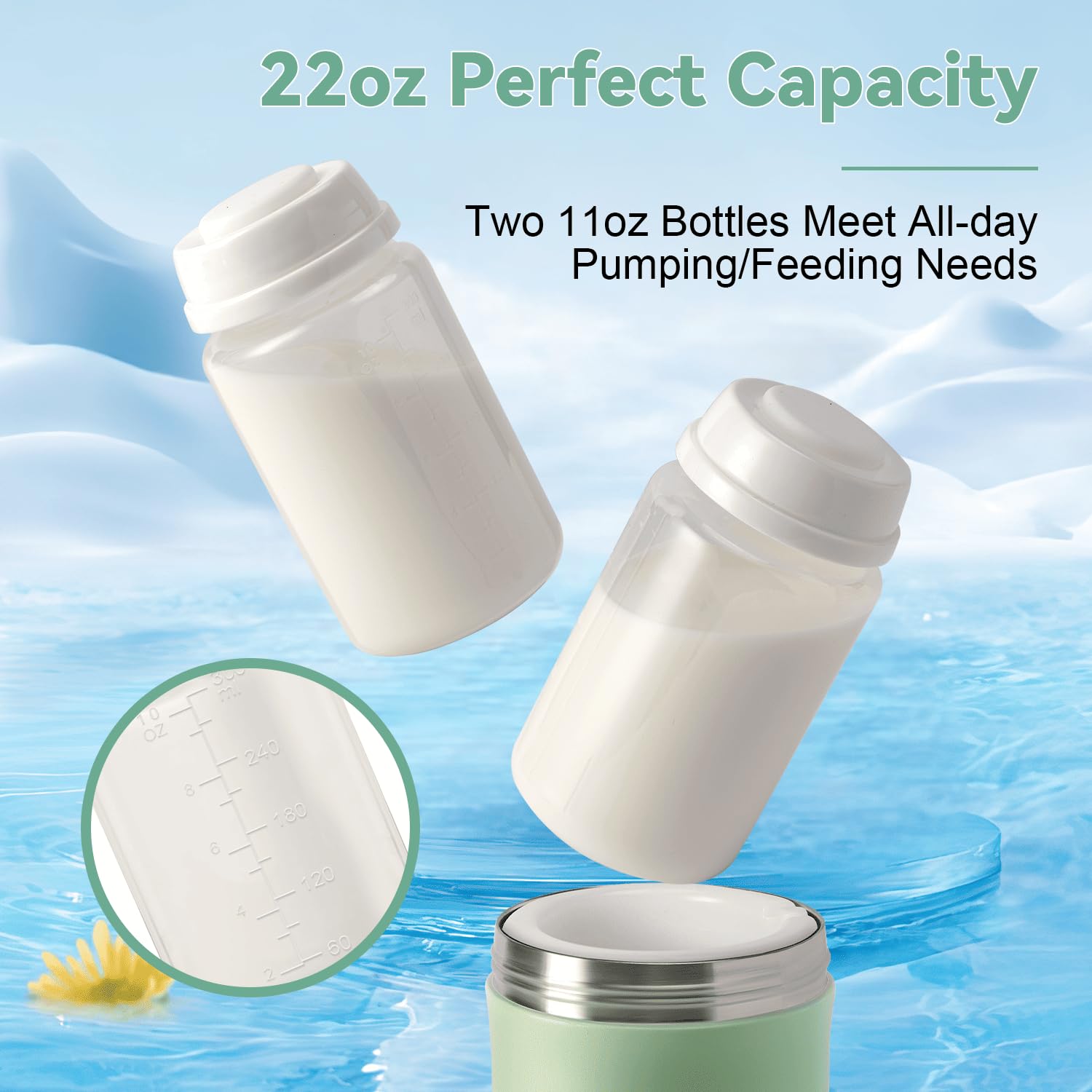 Lazyshine easy-clean features support quick post-pumping care.
