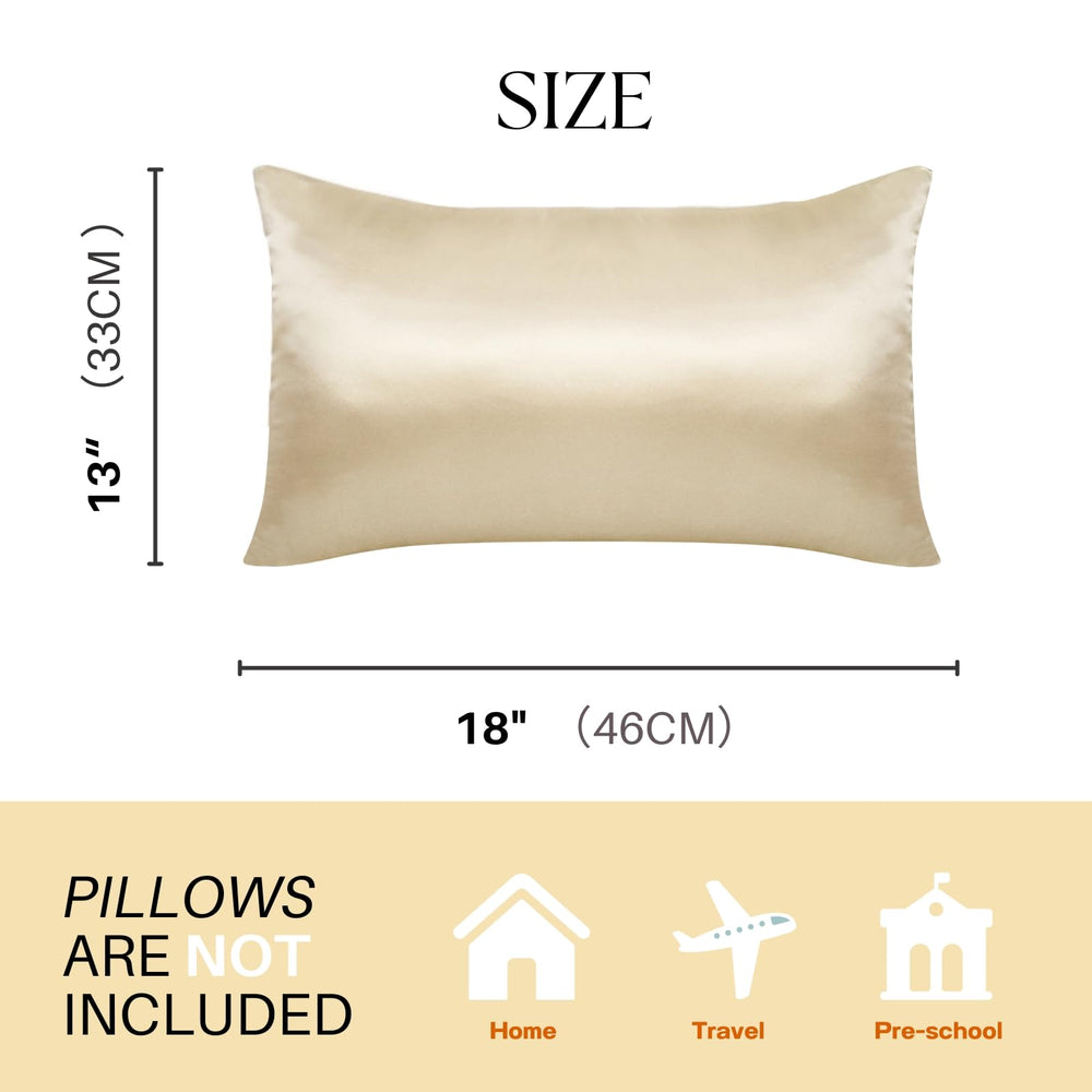 LCBD 2-pack travel-ready pillowcases keep bedtime cozy on trips