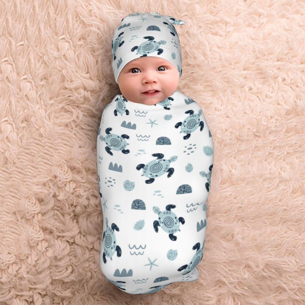 Lcokin size 11.4x20.8 inch swaddle fits 0-6 months