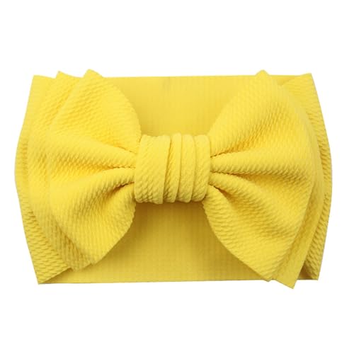 LDDCX newborn headwraps with bows, close-up, handcrafted detail for a snug fit.