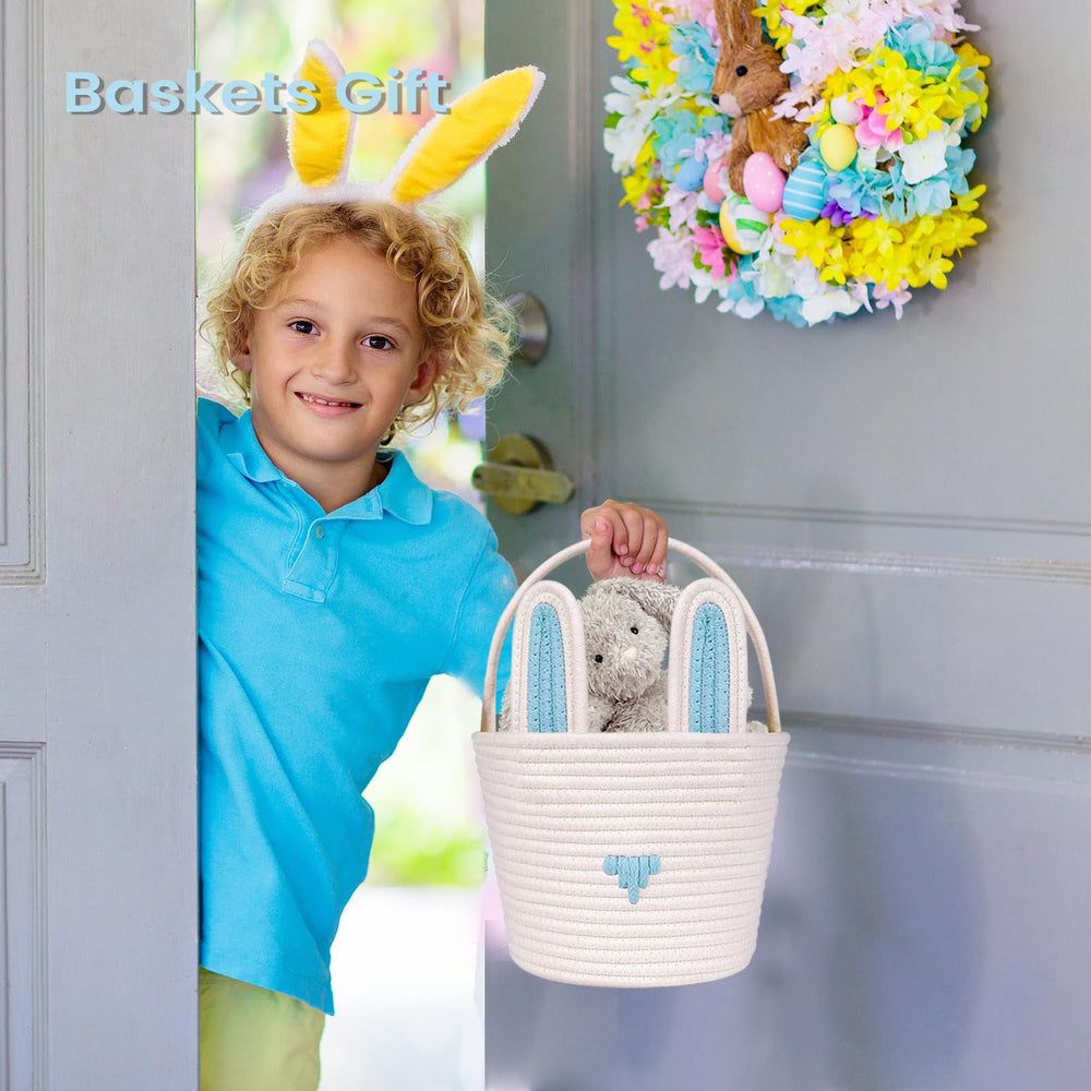 LDFDRT gift-ready Easter basket suitable for presents and decor.