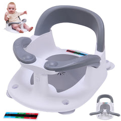 LDIIDII baby bath seat wrap-around ring for secure bathing
