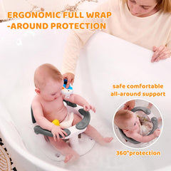 LDIIDII bath seat one-touch armrests for quick in/out
