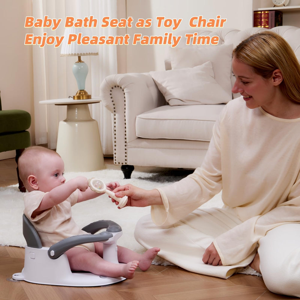 LDIIDII bath seat soft non-slip cushion with drainage holes