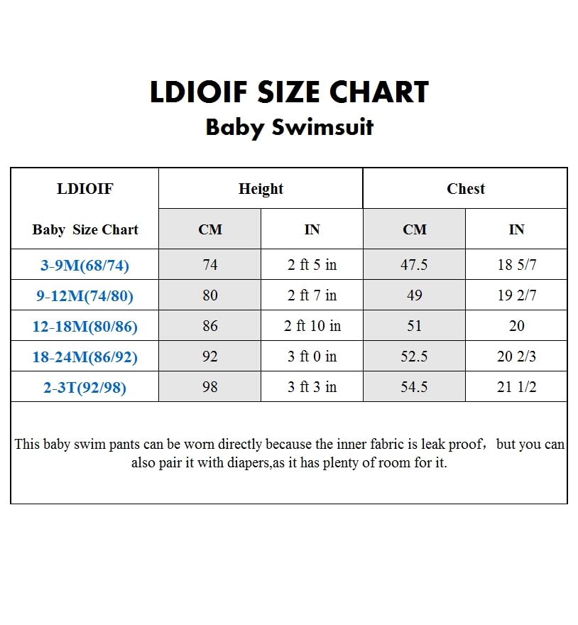 LDIOIF compatibility with disposable diapers for flexibility