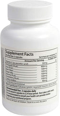Leading Edge Health Semenhance bottle back label shows ingredients and usage notes.