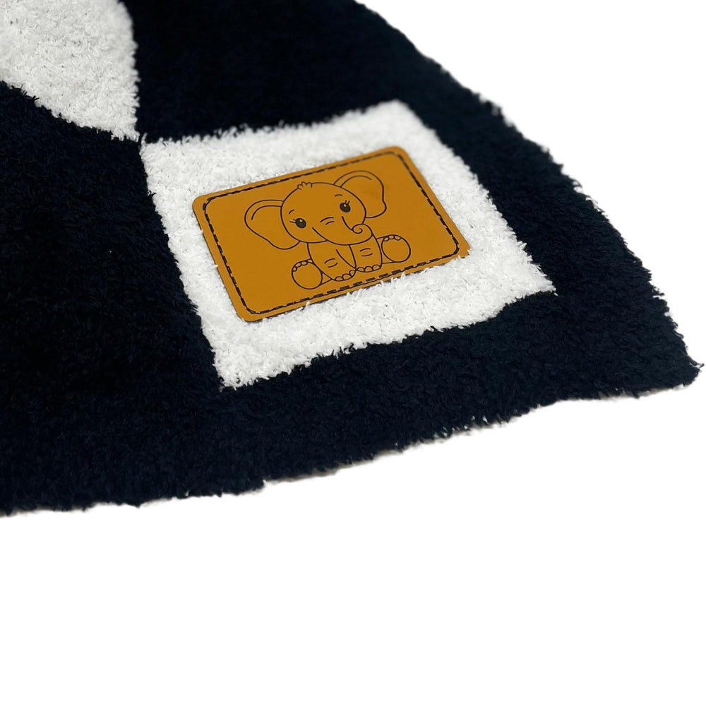 Leaps + Legends blanket ideal for cuddles and playtime.