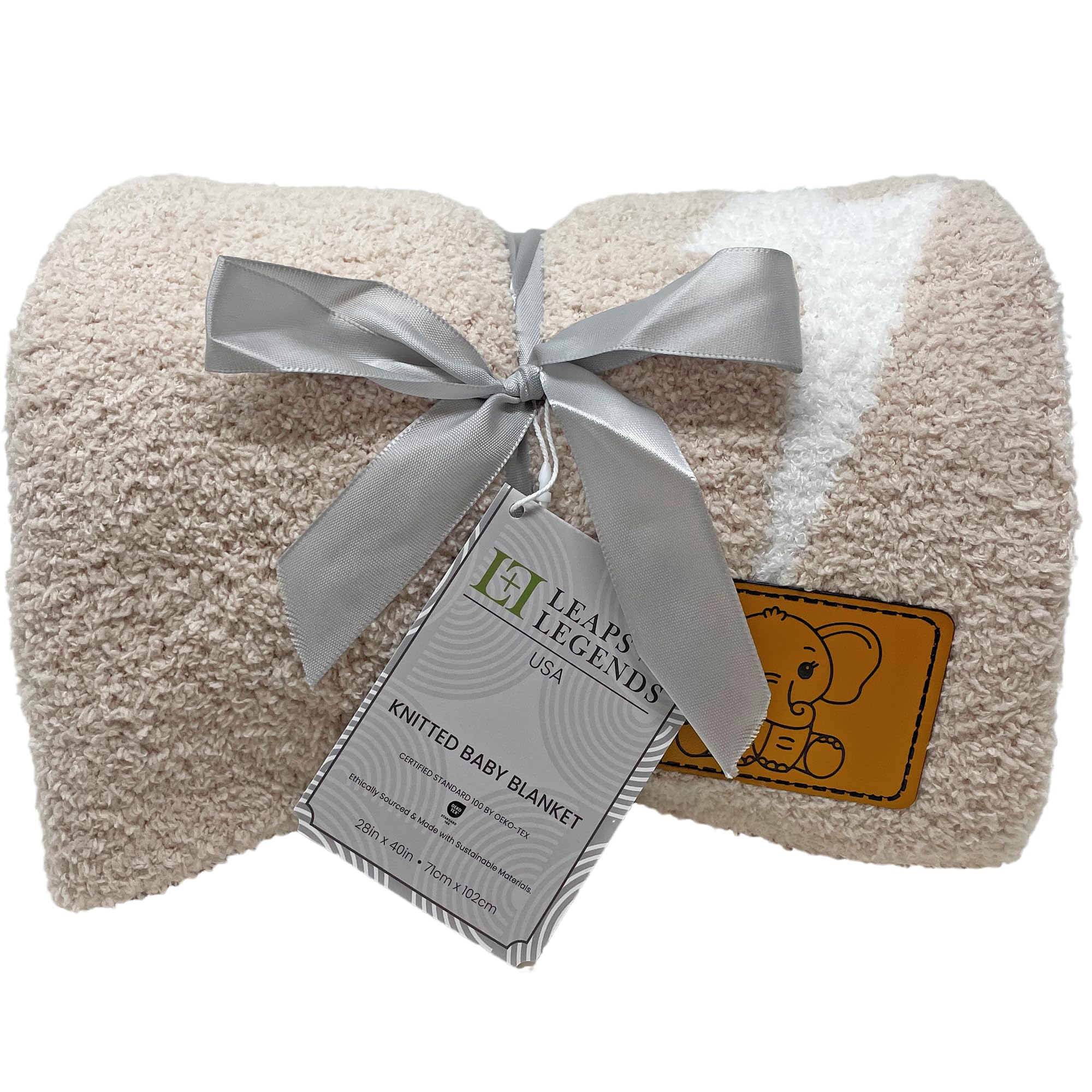Machine washable Lightning Bolt blanket by Leaps + Legends for easy care.