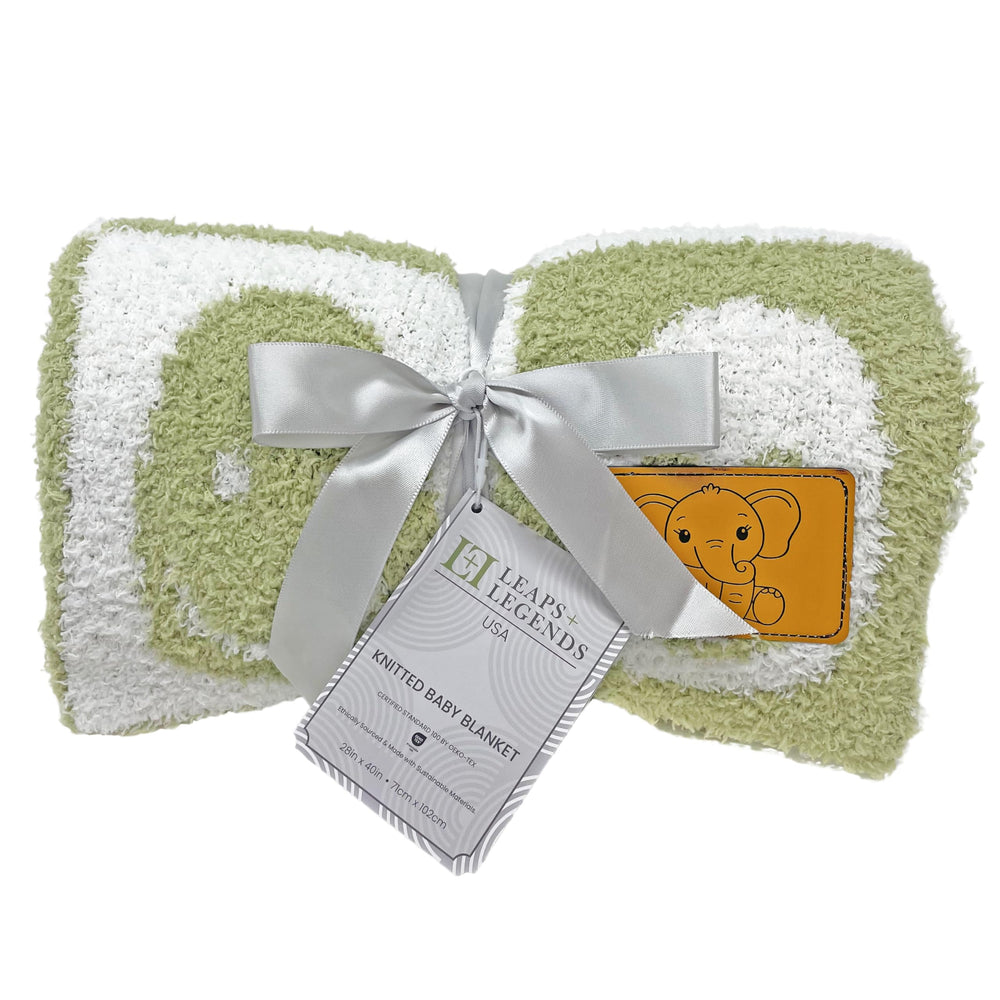 Leaps + Legends swaddling-ready crib blanket for versatile newborn moments