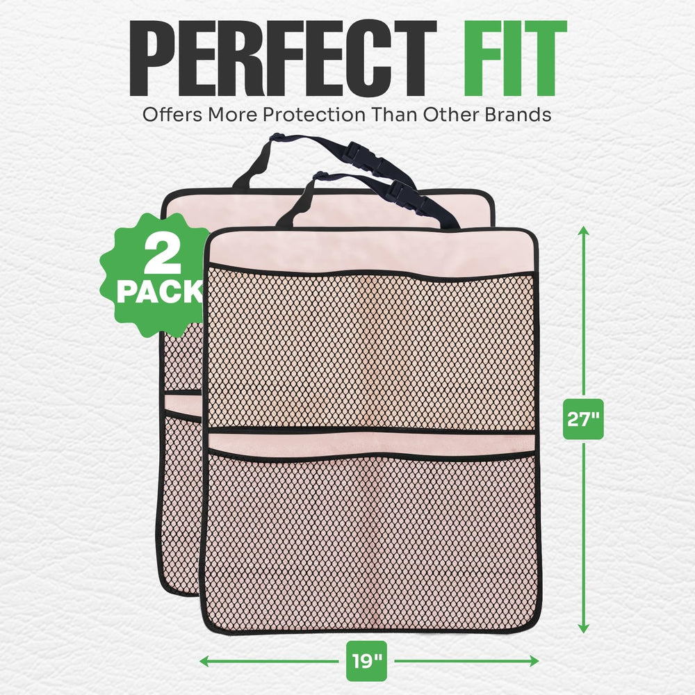 Lebogner back seat cover saves interior from dirt and scratches during travel