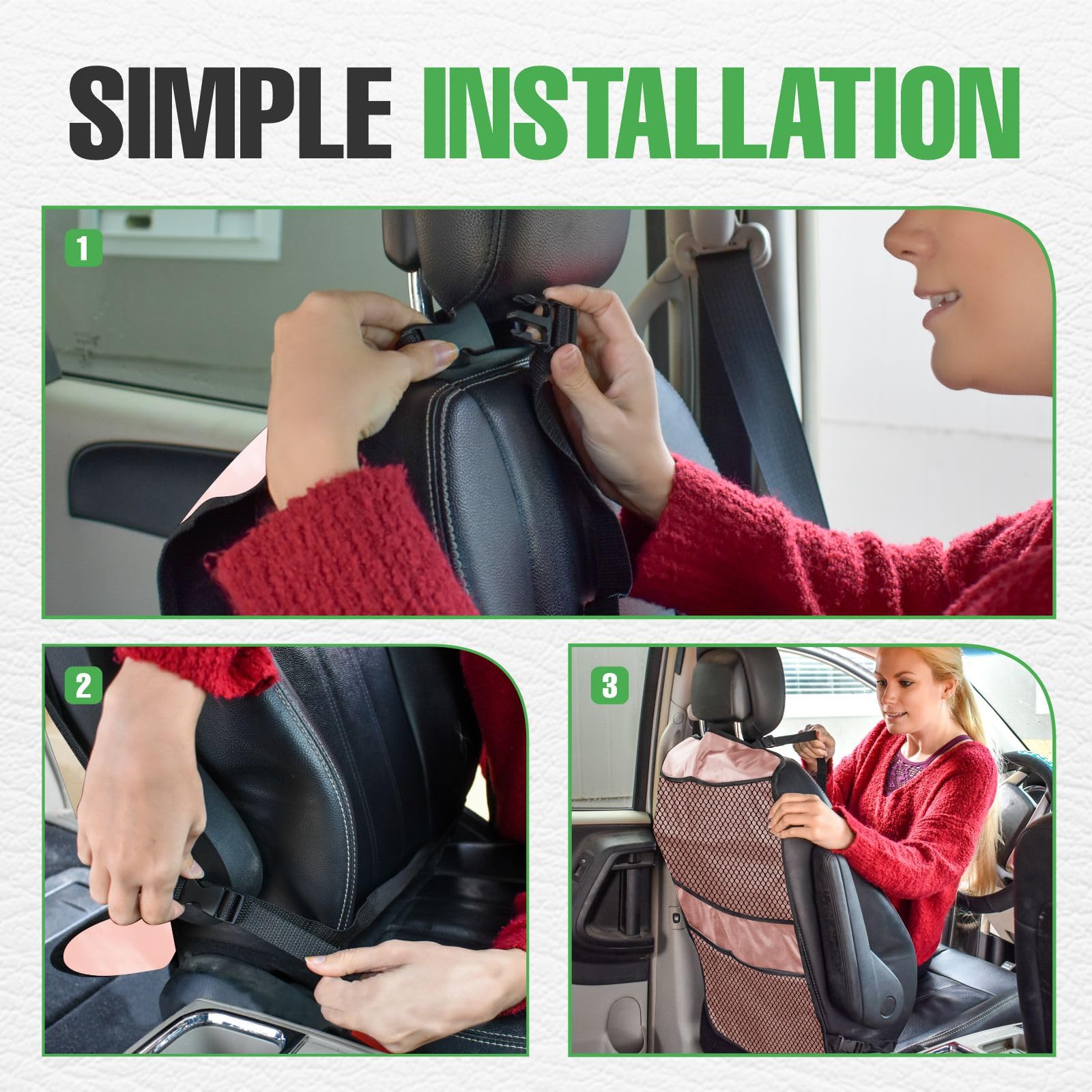 Lebogner pink cover is easy to install and quick to clean after adventures